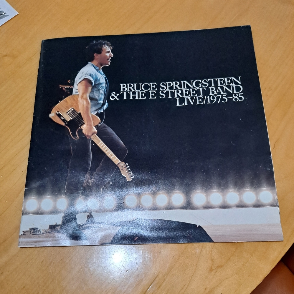 1986 Vintage Springsteen Lyrics and Photo Songbook